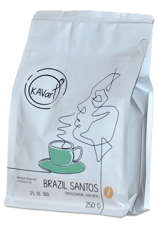 KAVart BRAZIL SANTOS COFFEE BEANS