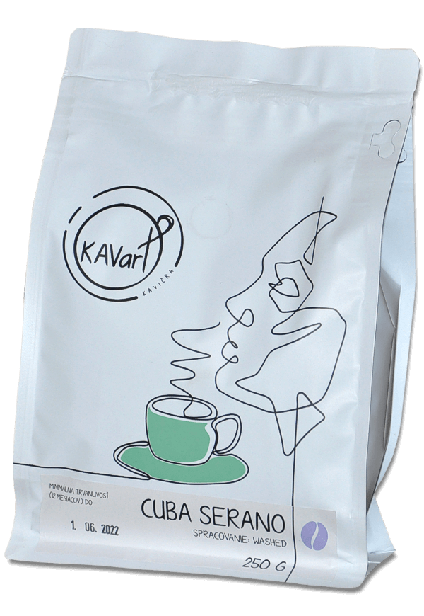 KAVart CUBA SERRANO COFFEE BEANS